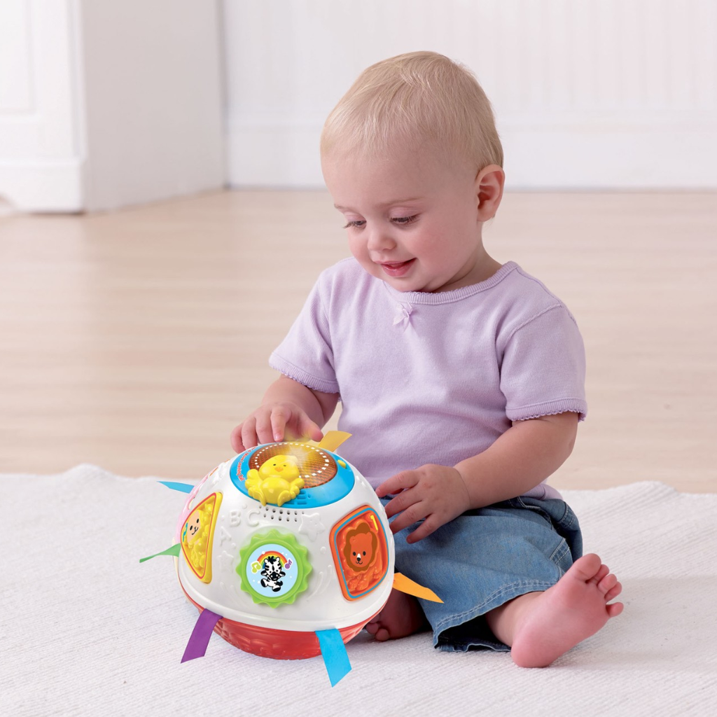 Vtech crawl and learn bright lights ball pink hotsell